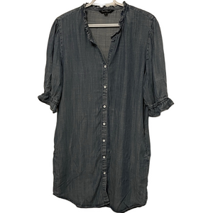 Women’s Velvet Heart Blue Chambray Dress Size Medium